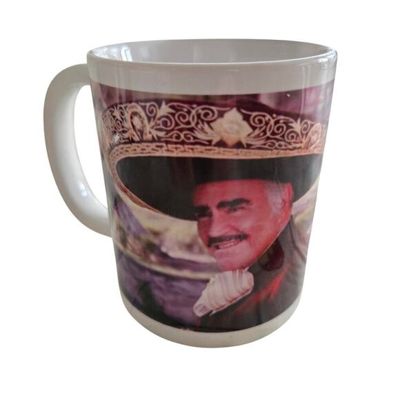 Vicente Fernandez Coffee Cup Very cool find, custom made Rancheras Musica Latina - Picture 1 of 3